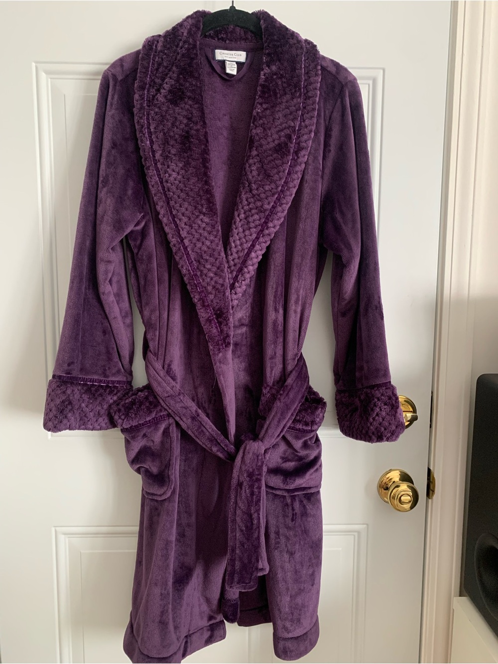 Charter club plush robe